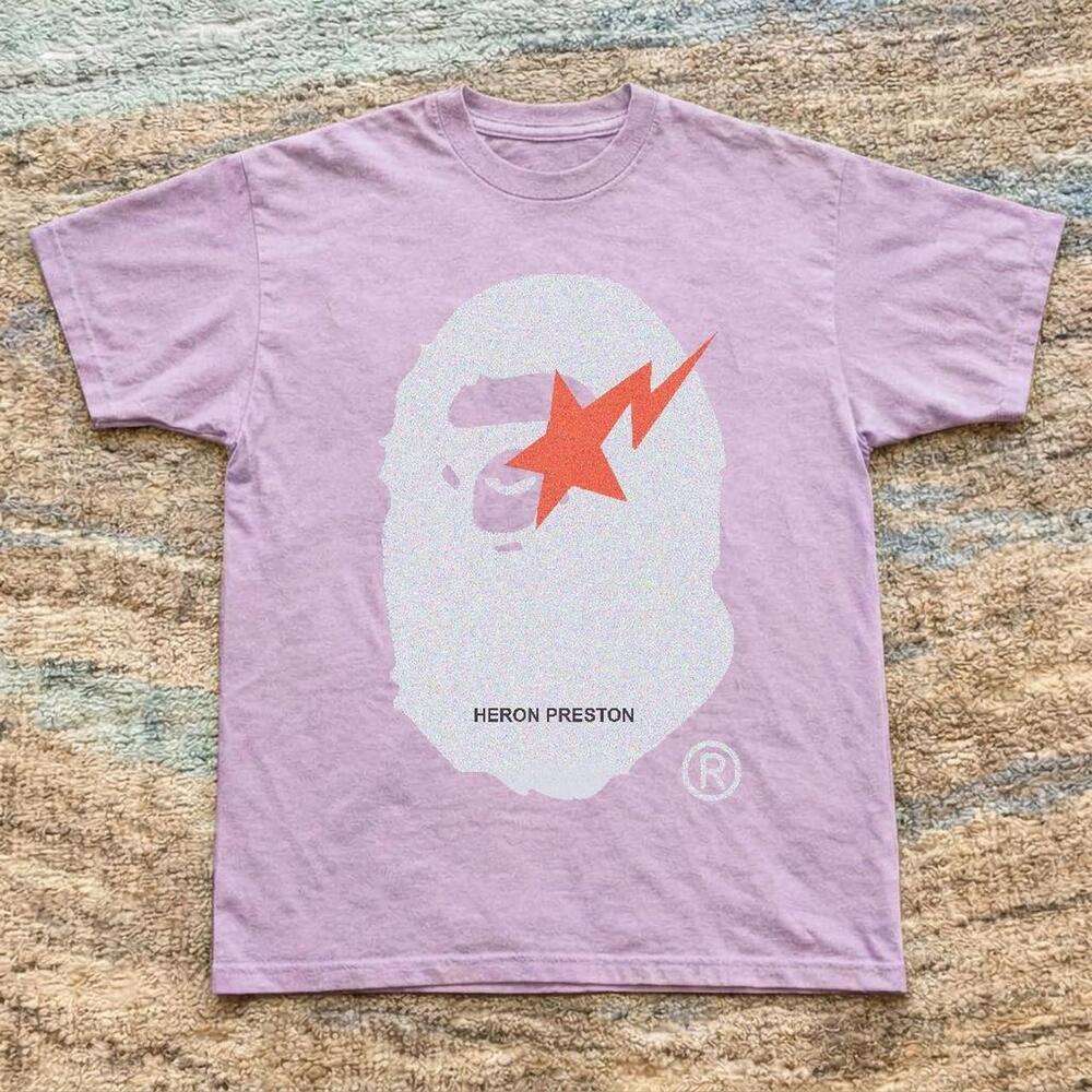 Bape X Heron Preston Cotton Tee